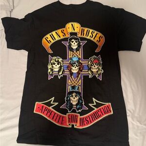 Guns N' Roses Black Graphic Tee